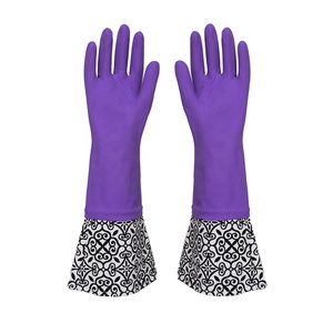 Gants longs à manches longues, 2 pièces, pour le lavage de la vaisselle, pour femmes - Product Image 4