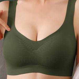 สปอร์ตบราขนาดใหญ่ของผู้หญิง,บราทรงสปอร์ตบราออกกำลังกายเล่นโยคะให้ผลลัพธ์สูง - Product Image 3