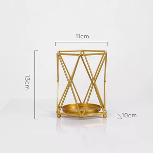 Porte-bougie en fil métallique pour la décoration de la maison - Product Image 2