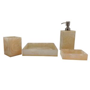 Ensemble de 3 salles de bain légères à base de résine 100% fabriquées à la main directement de l'usine indienne - Product Image 3