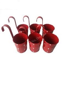 Macetero de metal fuerte para interior de plantas y flores, decoración para sala de estar, hogar, terraza, balcón y jardinería del hogar - Product Image 3