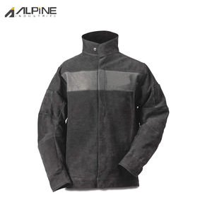 Veste de sécurité en cuir pour soudeurs, résistante à la chaleur, imperméable, antistatique, taille personnalisée, vente chaude Alpine Industries - Product Image 5