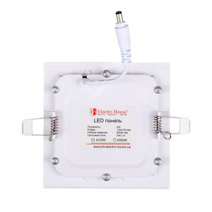 Vente en gros de panneau lumineux LED moderne de 6W panneau encastré de plafond LED rond carré corps en aluminium design mince pour bureau à domicile usage intérieur - Product Image 3