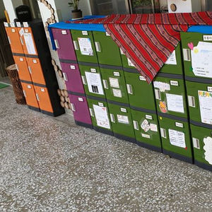 Best Odor Proof ABS Eco Recycle Elementary School Student Plastic Locker Cabinet - Product Image 1