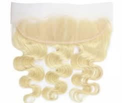 ผมมนุษย์บริสุทธิ์เรมี่ผมลอนสีบลอนด์ปิดด้านหน้า613ผมชาวอินเดียนแบบลอนมีสไตล์คลื่นที่ทันสมัยขนาด20นิ้ว - Product Image 3