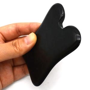 Guasha alat pijat 4 buah Set, alat wajah Gua Sha untuk perawatan akupuntur SPA, alat pijat kerokan perawatan Titik - Product Image 2