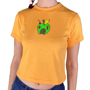 Colored Print Boxy Fit <b>T</b>-<b>shirt</b> For Girls from OEM Manufacturer with Your Customized Logo and Brand OEM Service - Product Image 1