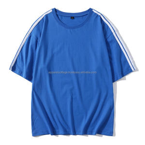 Camisetas de manga corta de gran tamaño para hombre y mujer, Camiseta holgada de moda informal de hip hop, camiseta personalizada de algodón 100% - Product Image 4