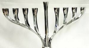 ที่ใส่เทียนทำจากโลหะและอลูมิเนียมทำด้วยมือสำหรับตกแต่งบ้านทำจากนิกเกิลที่ทันสมัย - Product Image 4