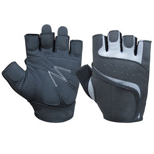 <b>Gloves</b> Weight <b>Lifting</b> Custom Ventilated Padded Weight <b>Lifting</b> <b>Gloves</b> Gym With Wrist - Product Image 3