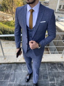 Venta caliente Traje de lujo Elite Perfect Wedding y Formal Suit Italia Diseño de alta calidad Hombres AMF Nuevo estilo - Product Image 3