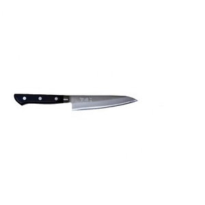 Cuchillo pequeño de acero superduro y afilado, mango de madera ergonómico, K-954, Tetsuhiro, Aogami, azul, 2 hojas, 120 mm - Product Image 1
