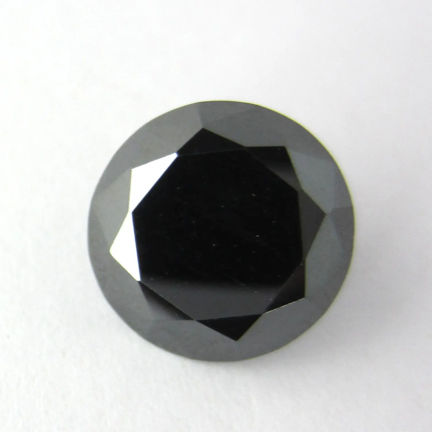 Diamanti sciolti di forma rotonda nera naturale, diamante nero per un bellissimo anello di fidanzamento, diamanti neri sciolti prezzo per carato