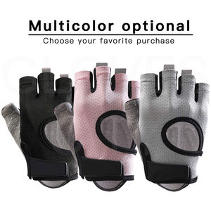 Logotipo personalizado de alta calidad disponible en guantes City Fingerless Cross Fit Gym Fitness Training Guantes de entrenamiento a la venta - Product Image 6