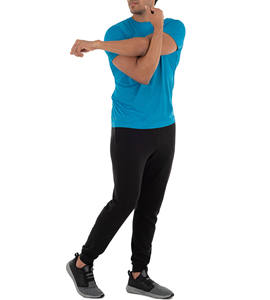 Camiseta de diseñador de algodón 100% para hombre, logotipo personalizable impreso en la parte delantera de talla grande, blanco liso con estampado de logotipo personalizado - Product Image 4