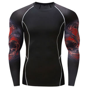 Nouveau Design Sublimation Rash Guards Coloré Fabriqué avec Spandex Polyester Prix de gros - Product Image 1