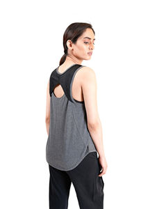 Camiseta informal holgada para mujer, 100% algodón, camisetas sin mangas transpirables para mujer, conjuntos de ropa sin mangas para niñas - Product Image 3