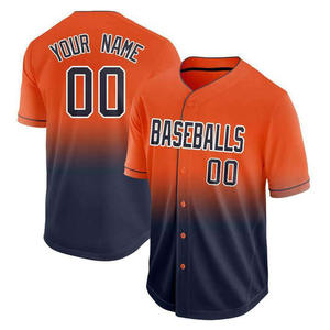 Camiseta de béisbol y sóftbol Unisex personalizada 2024, ropa deportiva transpirable con nueva tela uniforme, característica de talla grande para equipos - Product Image 3