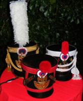 Fabricante de Pakistán, Mejores Sombreros Shako Napoleónicos Franceses con Diseño de Logotipo Personalizado, Reproducción de Sombreros Napoleónicos Franceses