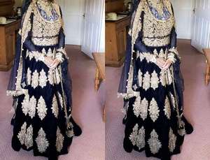 Hermoso Lehenga bordado para boda y fiesta Impresionante atuendo tradicional Perfecto para ocasiones especiales Elegante - Product Image 2