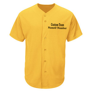 Camiseta de béisbol para hombre, de alta calidad, barata, venta al por mayor - Product Image 2