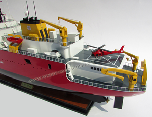 USCGC Healy เครื่องบดน้ำแข็ง (WAGB-20) รุ่นไม้เรือสูง/เรือเก่ารุ่น/หัตถกรรมเรือ - Product Image 4