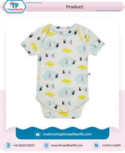 Costume pour bébé en coton biologique, combinaison imprimée personnalisée de haute qualité, prix en gros - Product Image 4