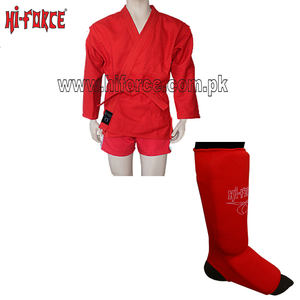 Premium Quality Cotton Fabric Sambo Wrestling Suits Russian Judo Martial Arts <b>Kimono</b> Sambo <b>Jacket</b> and Short - Product Image 5
