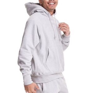 Sudaderas de cuello redondo de gran tamaño 100% de algodón para hombres y mujeres, sudaderas de manga larga de invierno de lana caliente para sudaderas con capucha bordadas por sublimación caliente - Product Image 3
