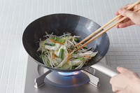 Poêle en titane Hanako, wok marteau à la main, avec poignée en titane, 30cm, livraison gratuite, japon, h-30