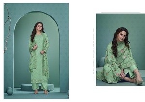 Dupatta-ropa de estilo étnico para mujer, traje de salwar kameez indio, ropa de fiesta, boda, Festival, patiyala - Product Image 6