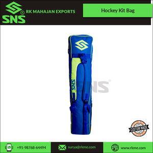 Sac de Hockey économique en couleur bleu ROYAL, 2 pièces, Kit de meilleure qualité, avec double bretelles d'épaule et plusieurs poches, à prix utilisé par compétition - Product Image 3