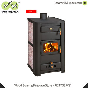 Quemador de madera de alta eficiencia, estufa de quemador de leña de 134 kg de peso, de Bélgica - Product Image 2