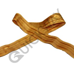 Meilleures tresses de cérémonie faites à la main de couleur or massif rubans de lacets conception personnalisée tresses de dentelle vente en vrac - Product Image 5