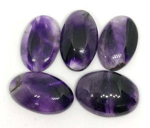 Cabochon en pierre précieuse pour la fabrication de bijoux, 1 pièce, fausse pierre d'améthyste naturelle, trapèze, ample, forme libre, prix d'usine, vente en gros - Product Image 3