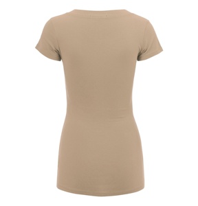 T-shirts décontractés d'extérieur pour femmes, style long et tendance, à manches courtes, prix abordable, en solde - Product Image 5