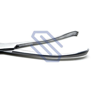 Teale Vulsellum-Pinzas para los dientes 4x3 de 9 pulgadas, instrumentos quirúrgicos uterinos de acero inoxidable para uso veterinario - Product Image 4