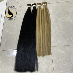 Extensión de cabello humano Remy prepegado, de doble punta, Color Piano, queratina, venta al por mayor - Product Image 1