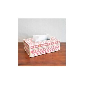 Porte-mouchoirs en tissu incrusté d'os de conception pour une taille personnalisée et un prix bon marché avec produit poli et Offre Spéciale fait main - Product Image 5