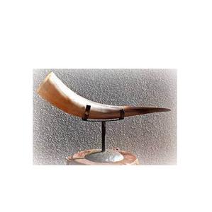 Artículos de cuerno de búhos de alta calidad, vajilla decorativa para el hogar, con Base de madera, venta al por mayor - Product Image 4