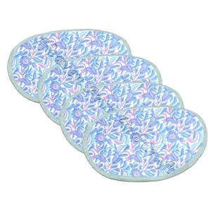 Serviette de Table Ronde Classique en Coton Imprimé de Taille Standard, 4 Pièces, 100% Coton, Fait Premium - Product Image 5