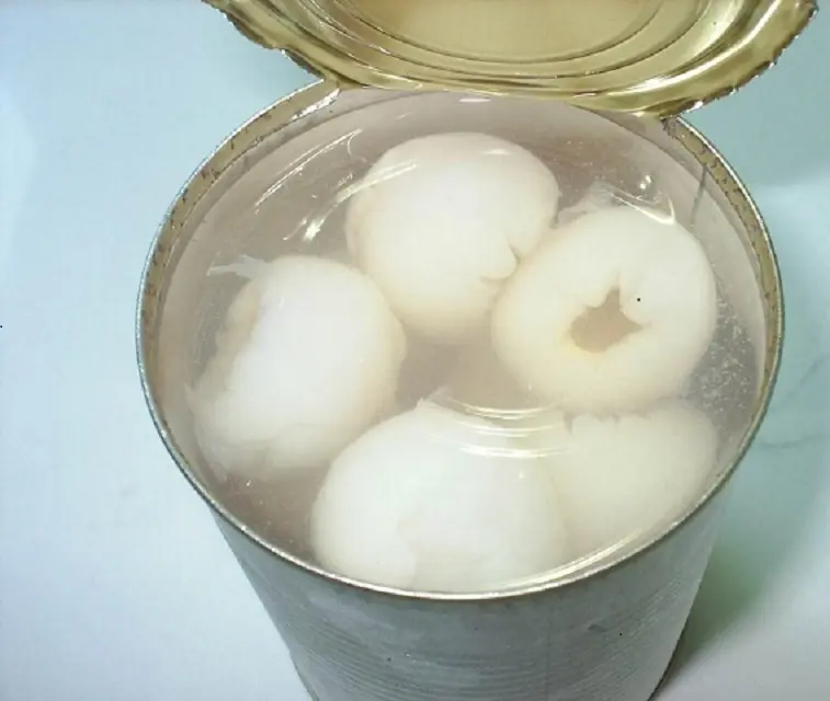 LYCHEE FRUIT IN SYRUP - Special Vietnamese lychee canned in heavy syrup