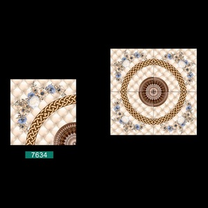 Baldosas de porcelana de estilo indio, color marfil, 40x40cm - Product Image 6