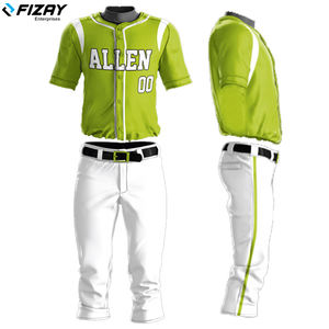 Fizay ชุดกีฬาชุดเบสบอลและซอฟต์บอลระบายอากาศได้ดีดีไซน์ใหม่ - Product Image 4