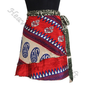 ดีไซเนอร์พิมพ์ชายหาดห่อกระโปรงมินิ - Product Image 1