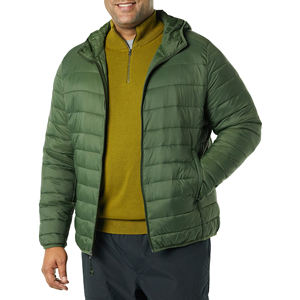 Chaqueta acolchada con capucha para hombre, con diseño personalizado, para invierno - Product Image 4