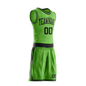 เครื่องแบบบาสเก็ตบอลสำหรับทุกเพศแห้งเร็วระบายอากาศได้ดีมีลายพิมพ์โลโก้ตามสั่ง - Product Image 2