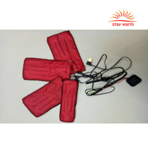 Éléments chauffants flexibles à batterie électrique, coussinets chauffants à batterie pour vêtements, veste, gilet, sweat à capuche, chemise - Product Image 4