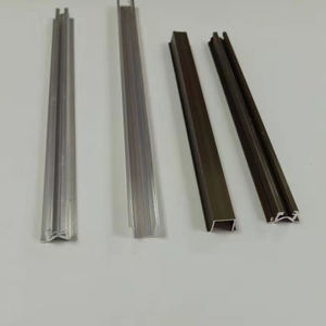 Profilé brillant en aluminium pour frange Photo, Surface en or Rose brossé - Product Image 6