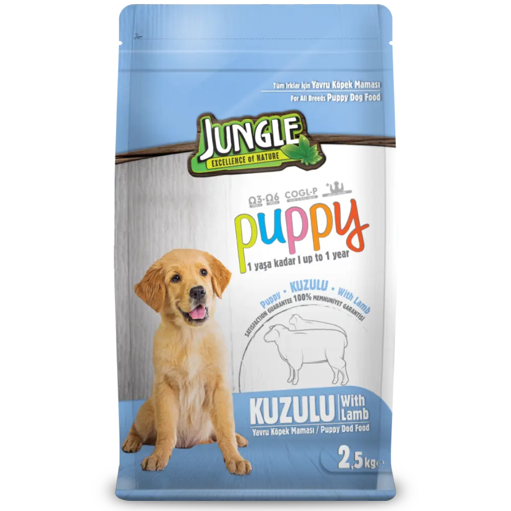 Jungle Puppy Dog Food with Lamb 2,5 kg